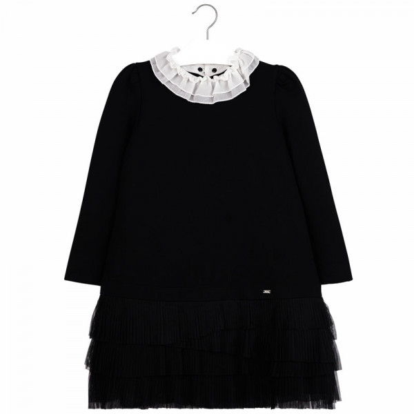 Mayoral Φορεμα μακο συνδυασμενο μαυρο 19-07923-045 7923