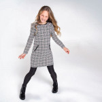 Mayoral Φορεμα καρο ασπρομαυρο μαυρο 10-07967-095 7967 Mayoral Φορεμα καρο ασπρομαυρο μαυρο 10-07967-095 7967