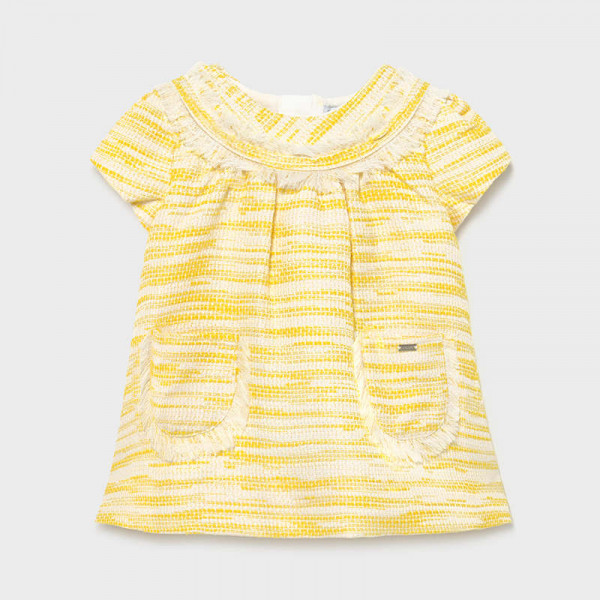 Mayoral Φόρεμα Με Τσεπούλες Κίτρινο 21-01967-015 1967