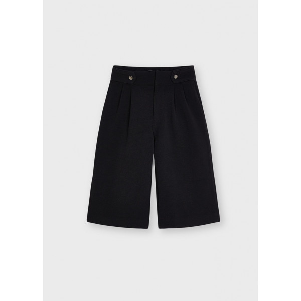 Mayoral Παντελονι culotte μακο κρεπ μαυρο 11-04576-002 4576