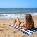 Dock & Bay Πετσέτα θαλάσσης Quickdry Cabana - Whitsunday Blue Large 160cmx90cm 5060668830918