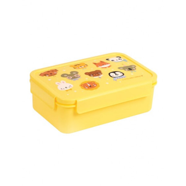 A little lovely company Δοχείο φαγητού Bento με χωρίσματα- 1,2 L  Animal Friends BBAFYE77