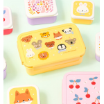 A little lovely company Δοχείο φαγητού Bento με χωρίσματα- 1,2 L  Animal Friends BBAFYE77