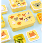 A little lovely company Δοχείο φαγητού Bento με χωρίσματα- 1,2 L  Animal Friends BBAFYE77
