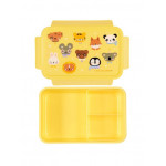 A little lovely company Δοχείο φαγητού Bento με χωρίσματα- 1,2 L  Animal Friends BBAFYE77