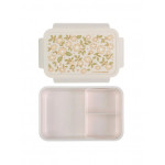 A Little Lovely Company Δοχείο φαγητού Bento με χωρίσματα- 1,2 L- Blossoms-pink BBBLPI68