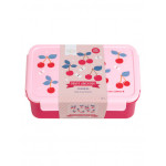 A Little Lovely Company Δοχείο Φαγητού Bento Με Χωρίσματα- 1,2 L- Cherries BBCHPI78