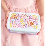 A Little Lovely Company Δοχείο Φαγητού Bento Με Χωρίσματα 1,2 L Flower Garden BBFGMU79