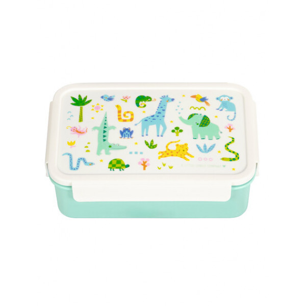 A little lovely company Δοχείο φαγητού Bento με χωρίσματα- 1,2 L  Jungle BBJUMI83