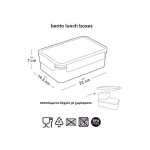 A Little Lovely Company Δοχείο Φαγητού Bento Με Χωρίσματα 1,2 L Pirates BBPIBU76