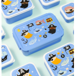 A Little Lovely Company Δοχείο Φαγητού Bento Με Χωρίσματα 1,2 L Pirates BBPIBU76