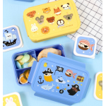 A Little Lovely Company Δοχείο Φαγητού Bento Με Χωρίσματα 1,2 L Pirates BBPIBU76