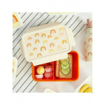 A little lovely company Δοχείο φαγητού Bento με χωρίσματα Rainbows BBRAOR63