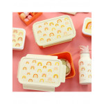 A little lovely company Δοχείο φαγητού Bento με χωρίσματα Rainbows BBRAOR63