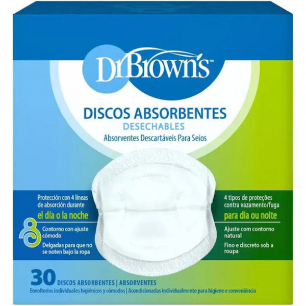 Dr. Brown's Επιθέματα Στήθους 30τμχ BF052