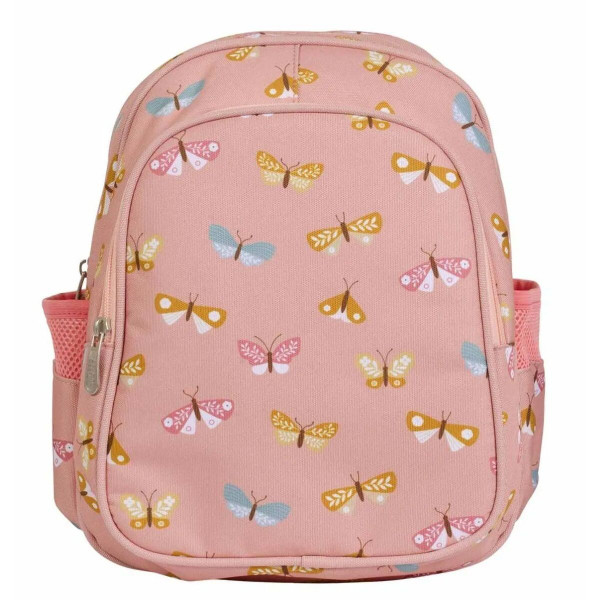 A Little Lovely Company Τσάντα πλάτης με Ισοθερμική θήκη 27x32x19εκ.Butterflies BPBUPI52