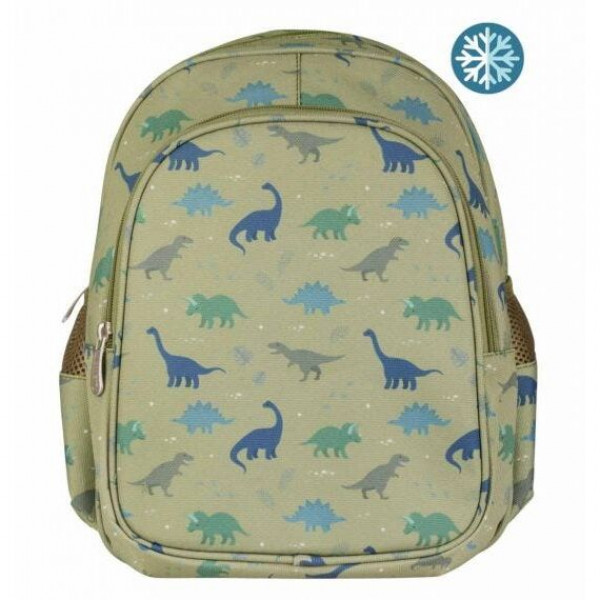 A little lovely company Τσάντα πλάτης με ισοθερμική θήκη 27 x 32 x 19 εκ "Dinosaurs'' BPDIGR49