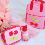 A Little Lovely Company Tσάντα πλάτης παιδικού σταθμού - Happy Cherries BPHCPI97