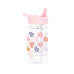 A Little Lovely Company Παιδικό Παγούρι από Tritan 450ml-Hearts DBHEMU93 A Little Lovely Company Παιδικό Παγούρι από Tritan 450ml-Hearts DBHEMU93