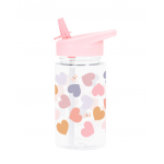A Little Lovely Company Παιδικό Παγούρι από Tritan 450ml-Hearts DBHEMU93 A Little Lovely Company Παιδικό Παγούρι από Tritan 450ml-Hearts DBHEMU93