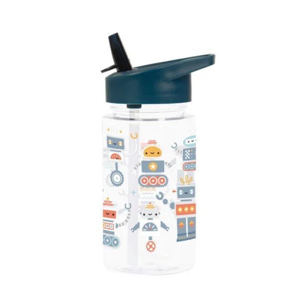 A little lovely company Παιδικό Παγούρι από Tritan 450ml-Robots DBROBU95