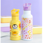 A Little Lovely Company Μπουκάλι με διπλό τοίχωμα από ανοξείδωτο ατσάλι 350ml Animal friends DBSSAF87