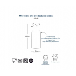 A Little Lovely Company Μπουκάλι Με Διπλό Τοίχωμα Από Ανοξείδωτο Ατσάλι 350ml Strawberries DBSSST69