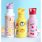 A Little Lovely Company XL Μπουκάλι Με Διπλό Τοίχωμα Από Ανοξείδωτο Ατσάλι 500ml Flower garden DBSXFG93