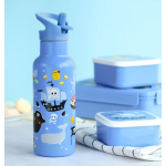 A Little Lovely Company XL Μπουκάλι Με Διπλό Τοίχωμα Από Ανοξείδωτο Ατσάλι 500ml Pirates DBSXPI90