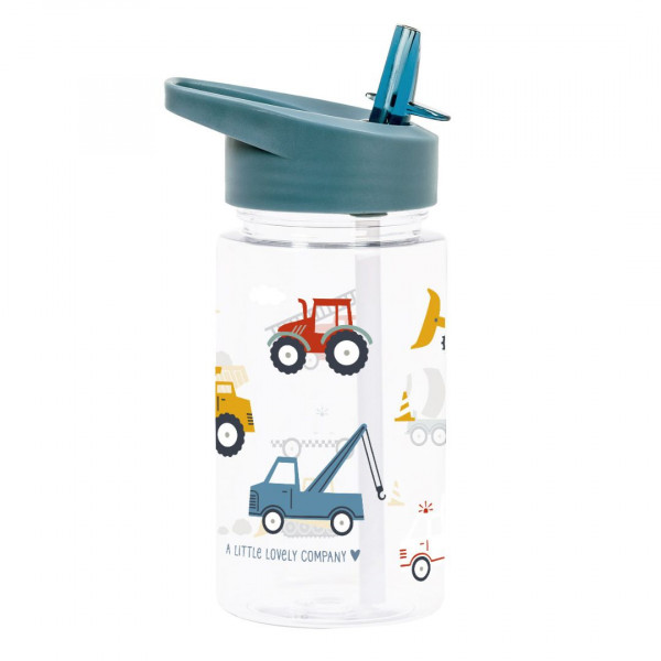 A Little Lovely Company Παγούρι 450ml Vehicles DBVEBU62