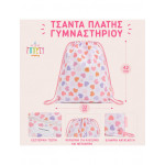 A Little Lovely Company Tσάντα πλάτης γυμναστηρίου Hearts DRHEMU09 A Little Lovely Company Tσάντα πλάτης γυμναστηρίου Hearts DRHEMU09