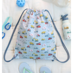 A Little Lovely Company Tσάντα Πλάτης Γυμναστηρίου-Vehicles DRVEBU05