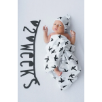 A Little Lovely Company Διακοσμητικά Σημαιάκια  Γράμματα Black GALE001