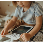 A Little Lovely Company kidy wolf Tablet ζωγραφικής με οθόνη LCD (30 κάρτες) oceans & pirates KWD-181450