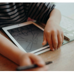 A Little Lovely Company kidy wolf Tablet ζωγραφικής με οθόνη LCD (30 κάρτες) oceans & pirates KWD-181450