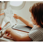 A Little Lovely Company kidy wolf Tablet ζωγραφικής με οθόνη LCD (30 κάρτες) oceans & pirates KWD-181450