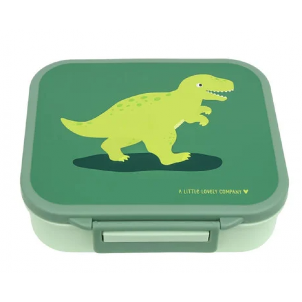 A little lovely company Δοχείο φαγητού Bento με χωρίσματα- 900ml Dinosaur LBDIGR62