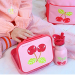 A little lovely company Δοχείο φαγητού Bento με χωρίσματα- 900ml Happy Cherries LBHCPI61 A little lovely company Δοχείο φαγητού Bento με χωρίσματα- 900ml Happy Cherries LBHCPI61
