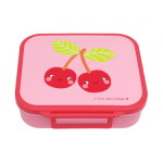 A little lovely company Δοχείο φαγητού Bento με χωρίσματα- 900ml Happy Cherries LBHCPI61 A little lovely company Δοχείο φαγητού Bento με χωρίσματα- 900ml Happy Cherries LBHCPI61