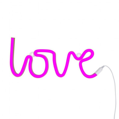 A little lovely company Neon φωτάκι Love pink LTNE043