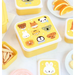 A little lovely company Σετ 4 δοχεία φαγητού Lunch & Snack Box Animal Friends SBSEAF81