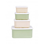 A little lovely company Δοχείο φαγητού Lunch box Blossoms - sage SBSEBL44