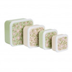 A little lovely company Δοχείο φαγητού Lunch box Blossoms - sage SBSEBL44