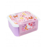 A Little Lovely Company Σετ 4 Δοχεία Φαγητού Lunch & Snack Box -Flower Garden SBSEFG83