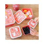 A little lovely company: Σετ 4 δοχεία φαγητού Lunch & Snack Box - Fun SBSEFU75