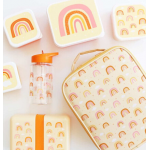 A little lovely company Σετ 4 δοχεία φαγητού Lunch & Snack Box Rainbows SBSERA41