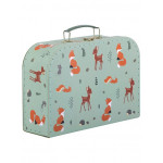 A Little Lovely Company Βαλιτσάκια σετ 2 τμχ  Forest Friends SCFOMI22 A Little Lovely Company Βαλιτσάκια σετ 2 τμχ  Forest Friends SCFOMI22