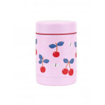 A little lovely comany Θερμός φαγητού από ανοξείδωτο ατσάλι 300ml Cherries SSFJCH01 A little lovely comany Θερμός φαγητού από ανοξείδωτο ατσάλι 300ml Cherries SSFJCH01