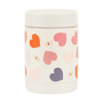 A little lovely comany Θερμός φαγητού από ανοξείδωτο ατσάλι 300ml Hearts SSFJHE05 A little lovely comany Θερμός φαγητού από ανοξείδωτο ατσάλι 300ml Hearts SSFJHE05