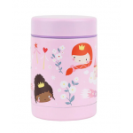 A little lovely comany Θερμός φαγητού από ανοξείδωτο ατσάλι 300ml Princesses SSFJPR06 A little lovely comany Θερμός φαγητού από ανοξείδωτο ατσάλι 300ml Princesses SSFJPR06